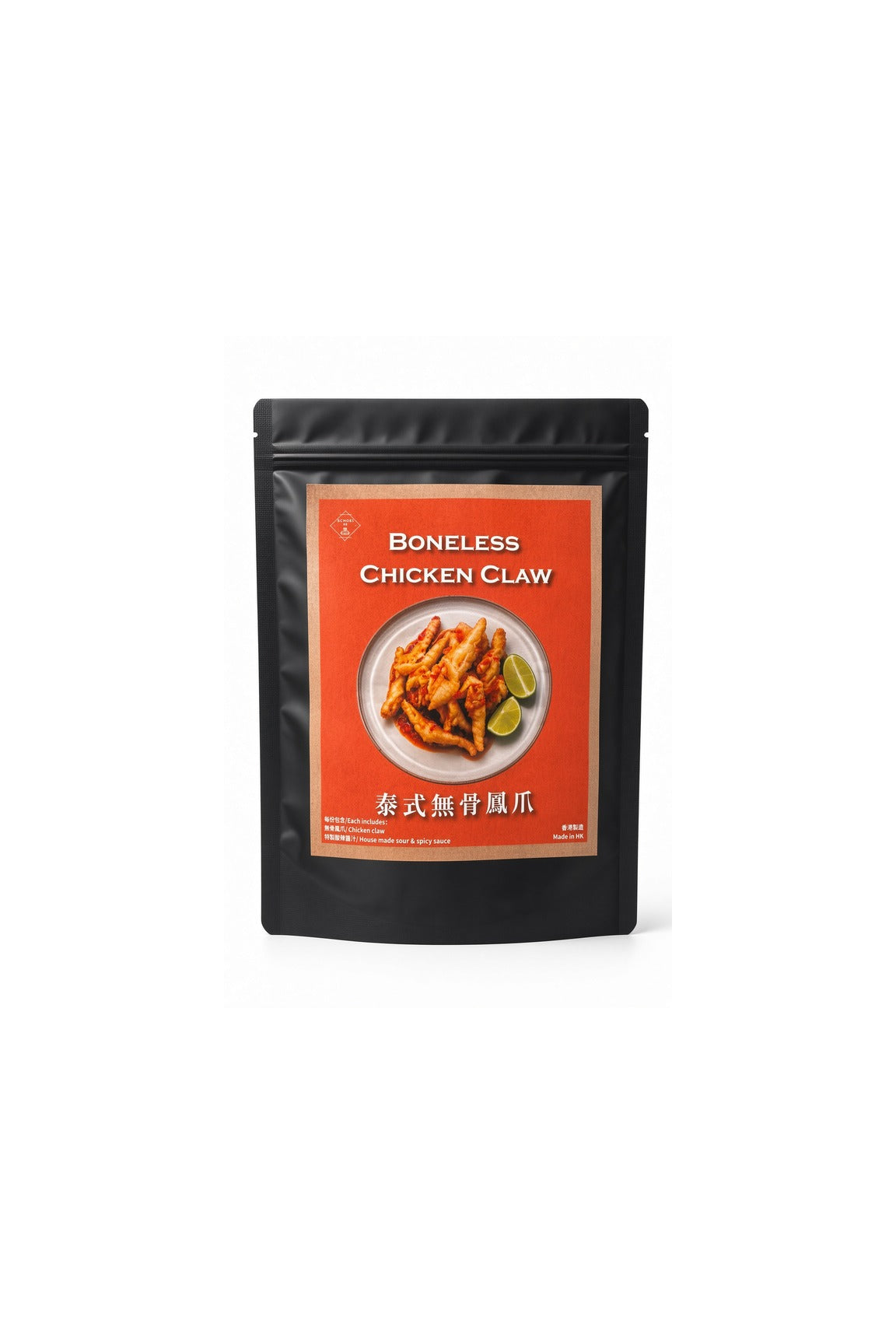 泰式無骨鳳爪包裝正面